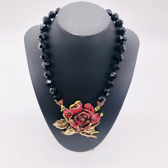 Heidi Daus Swarovski Crystal Necklace - Picture 1 of 7